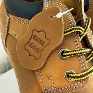 Work Shoes Men\'s Leather Upper Oil Resistant Oxford 4\' Oxford Tan Shoes soft toe Amazon.com | HANDPOINT Men main image 4